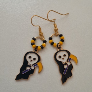 Szellem fülbevaló - ékszer - fülbevaló - lógó fülbevaló - Meska.hu