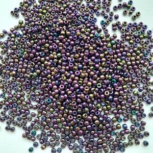 Toho Round kásagyöngy - 11/0 méret - 10 gramm / csomag - Metallic Iris Purple, Kellékek & szerszámok, Gyöngyfűzés kellékek, Kásagyöngy, , MESKA