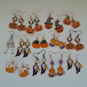 Szellem fülbevaló - ékszer - fülbevaló - lógó fülbevaló - Meska.hu