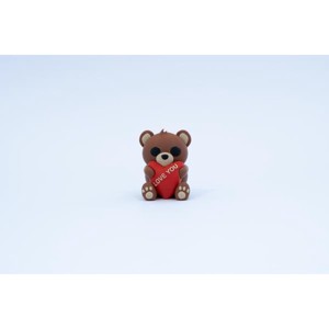 3D nyomtatott Mackó szívvel - I Love You, Játék & Sport, Plüssállat & Játékfigura, Más figura, Mindenmás, MESKA