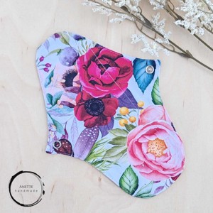 EcoComfort flowers mosható tisztasági betét normál prémium fehér pullal , Szépségápolás, Intim higiénia, Tisztasági betét, , MESKA