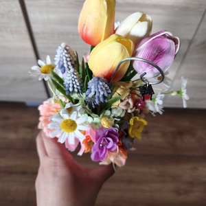 Anyák napi díszecske  - otthon & életmód - virágdekoráció - virágdíszek - asztali virágdísz - Meska.hu