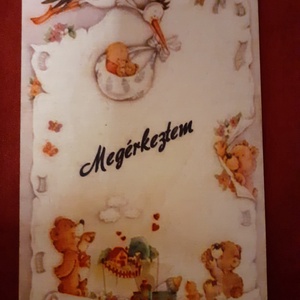 Megérkeztem tábla fából -  - Meska.hu
