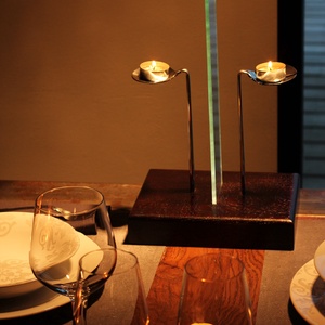 SPOON vintage design hangulatlámpa kanál formájú mécsestartóval - otthon & lakás - lámpa - hangulatlámpa - Meska.hu