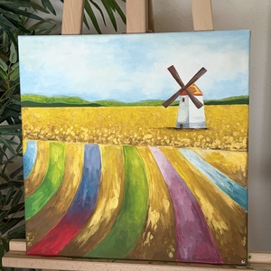 Színterápia, Művészet, Festmény, Akril, Festészet, MESKA