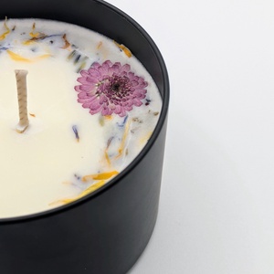 Rózsaillatú szójagyertya pamut kanóccal - otthon & életmód - gyertya, illat, aroma - gyertya - Meska.hu