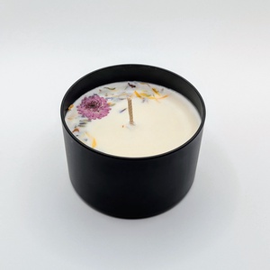 Rózsaillatú szójagyertya pamut kanóccal - otthon & életmód - gyertya, illat, aroma - gyertya - Meska.hu