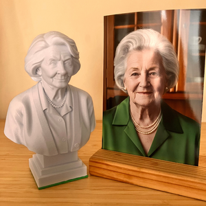 Valósághű Egyedi Mellszobor  � 3D Nyomtatott Portrészobor Fényképed Alapján, Otthon & Életmód, Dekoráció, Asztal és polc dekoráció, Könyvszobor, , MESKA