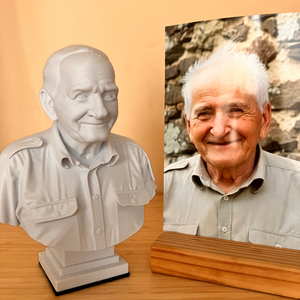 Valósághű Egyedi Mellszobor  � 3D Nyomtatott Portrészobor Fényképed Alapján - otthon & életmód - dekoráció - asztal és polc dekoráció - könyvszobor - Meska.hu