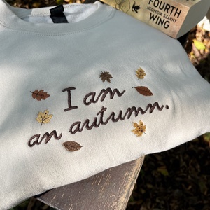 I am an autumn. kapucni nélküli pulóver - ruha & divat - női ruha - pulóver - Meska.hu