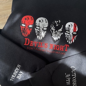 Devil s Night pulóver - ruha & divat - női ruha - pulóver - Meska.hu