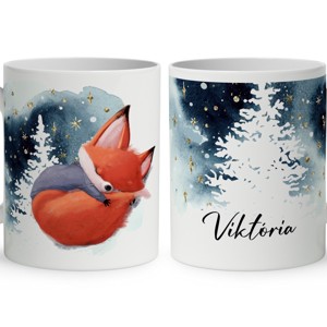 Kérd a neveddel - Tündéri Róka mintás bögre, Otthon & Életmód, Konyhafelszerelés, tálalás, Tálalás, Bögre & Csésze, , MESKA