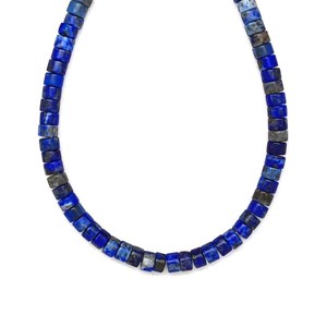 Lapis lazuli korong 4-5x2-3mm  ékszerkészítő alapanyag (füzér), Kellékek & szerszámok, Ásvány alapanyag, Ásványfüzér, , MESKA