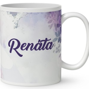 Névvel kérhető - Tündéri levendulás manó mintás bögre - otthon & életmód - konyhafelszerelés, tálalás - tálalás - bögre & csésze - Meska.hu