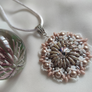 Swarovski medál - ékszer - nyaklánc - medálos nyaklánc - Meska.hu
