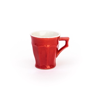 yutta 1 dl-es füles félporcelán kávés csésze - otthon & életmód - konyhafelszerelés, tálalás - tálalás - teás- és kávés pohár, készlet - Meska.hu