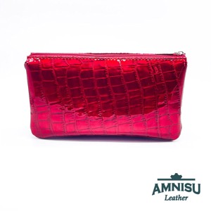 Meggy piros lakk krokkómintás swarovski köves női pénztárca G5023 - táska & tok - pénztárca & más tok - pénztárca - női pénztárca - Meska.hu