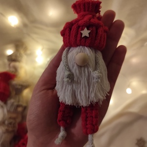 Manó karácsonyfadísz - Meska.hu