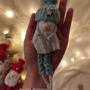 Manó karácsonyfadísz - karácsony - karácsonyi lakásdekoráció - karácsonyfadíszek - Meska.hu