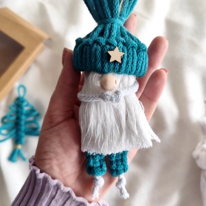 Manó karácsonyfadísz - Meska.hu