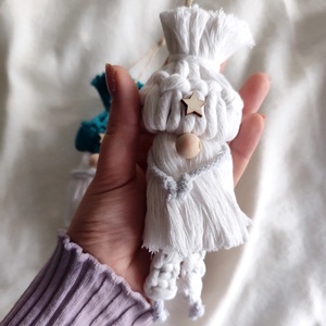 Manó karácsonyfadísz - karácsony - karácsonyi lakásdekoráció - karácsonyfadíszek - Meska.hu