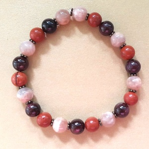 Erőt adó, energetizáló ásványkarkötő, Ékszer, Karkötő, Ásványkarkötő, , MESKA