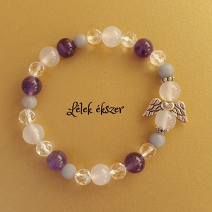  ARKANGYALI BEAVATÁS  Manifesztálj az Arkangyalok segítségével  - ékszer - karkötő - ásványkarkötő - Meska.hu