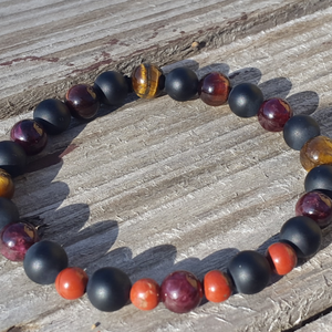 HARCOS ásványkarkötő Férfiak számára- Önbizalom TurbóAjándék Ötlet, Karácsony alkalmából is!, Ékszer, Karkötő, Ásványkarkötő, , MESKA