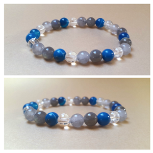 Az Égi Küldött Karkötő férfiak számáraAjándék Ötlet, Karácsony alkalmából is!, Ékszer, Karkötő, Ásványkarkötő, Ékszerkészítés, MESKA