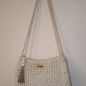 Nyári horgolt válltáska  - táska & tok - kézitáska & válltáska - kézitáska - Meska.hu