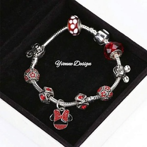 Yvonne Design Minnie és Mickey Charm karkötő -  - Meska.hu
