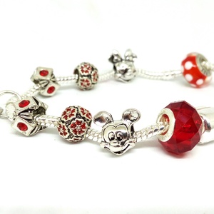 Yvonne Design Minnie és Mickey Charm karkötő -  - Meska.hu