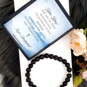 Keresztszülő felkérő díszdobozos karkötő - ékszer - ékszerszett - Meska.hu