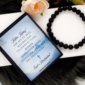 Keresztszülő felkérő díszdobozos karkötő - ékszer - ékszerszett - Meska.hu