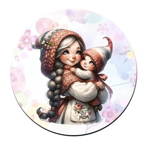 Cuki Anya manó és Lánykája bögre alátét, , , MESKA