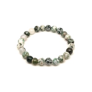 Achát fa ásvány karkötő golyós 8mm, Ékszer, Karkötő, Ásványkarkötő, , MESKA