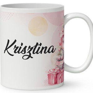 Kérd a neveddel - Tündéri zöld hajú krampusz mintás bögre - otthon & életmód - konyhafelszerelés, tálalás - tálalás - bögre & csésze - Meska.hu