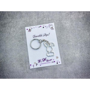 Szeretlek Apa stílusos nyuszi medálos kulcstartó, Táska & Tok, Kulcstartó & Táskadísz, Kulcstartó, , MESKA