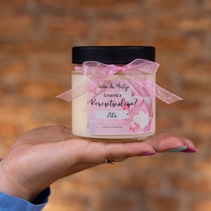 Egyedi keresztszülő felkérő gyertya ajándék, fiús/lányos - otthon & életmód - gyertya, illat, aroma - gyertya - Meska.hu