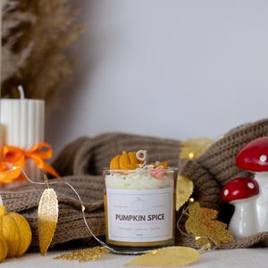 Pumpkin Spice  Őszi Illatgyertya - otthon & életmód - gyertya, illat, aroma - gyertya - Meska.hu