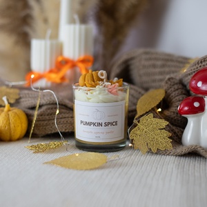 Pumpkin Spice  Őszi Illatgyertya - otthon & életmód - gyertya, illat, aroma - gyertya - Meska.hu