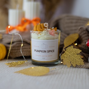 Pumpkin Spice  Őszi Illatgyertya - otthon & életmód - gyertya, illat, aroma - gyertya - Meska.hu