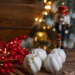 Gyertyák adventi koszorúra többféle színben - otthon & életmód - gyertya, illat, aroma - gyertya - Meska.hu