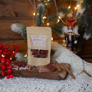 Karácsonyi Illatviasz csomag párologtatóval ajándékdobozban - otthon & életmód - gyertya, illat, aroma - illatviasz - Meska.hu