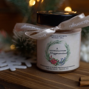 A legvarázslatosabb Nagymamának karácsonyi illatgyertya - karácsony - karácsonyi lakásdekoráció - karácsonyi illatgyertya, mécses - Meska.hu