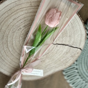 Illatos tulipán gyertya szálas (illatviasz) nőnapra, pedagógus napra, anyák napjára  - otthon & életmód - gyertya, illat, aroma - illatviasz - Meska.hu