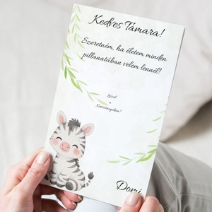 Keresztszülő felkérő sorsjegy - baba - mama - keresztelő kellékek - keresztszülő felkérő - Meska.hu