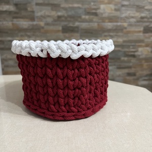 Horgolt kosár - otthon & életmód - tárolás & rendszerezés - tárolókosár - Meska.hu Horgolt kosár - otthon & életmód - tárolás & rendszerezés - tárolókosár - Meska.hu