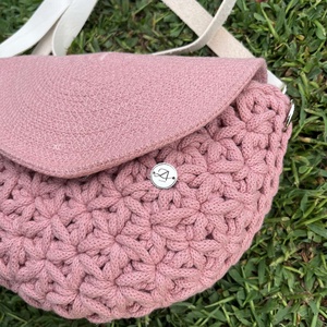 Horgolt női crossbody táska - táska & tok - kézitáska & válltáska - válltáska - Meska.hu