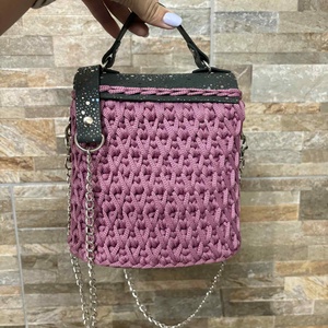 Horgolt női  táska - táska & tok - kézitáska & válltáska - válltáska - Meska.hu